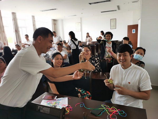 2020.6.19参加市委党校组织的“迎端午 习传统 思爱国”道德讲堂活动5。