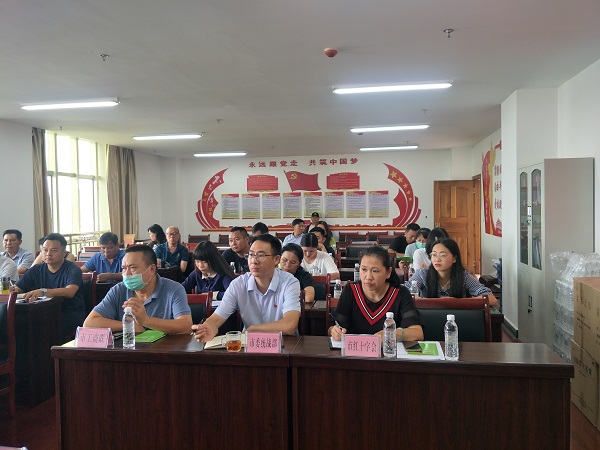 2020.8.14开展防震减灾知识讲座暨地震应急演练活动2