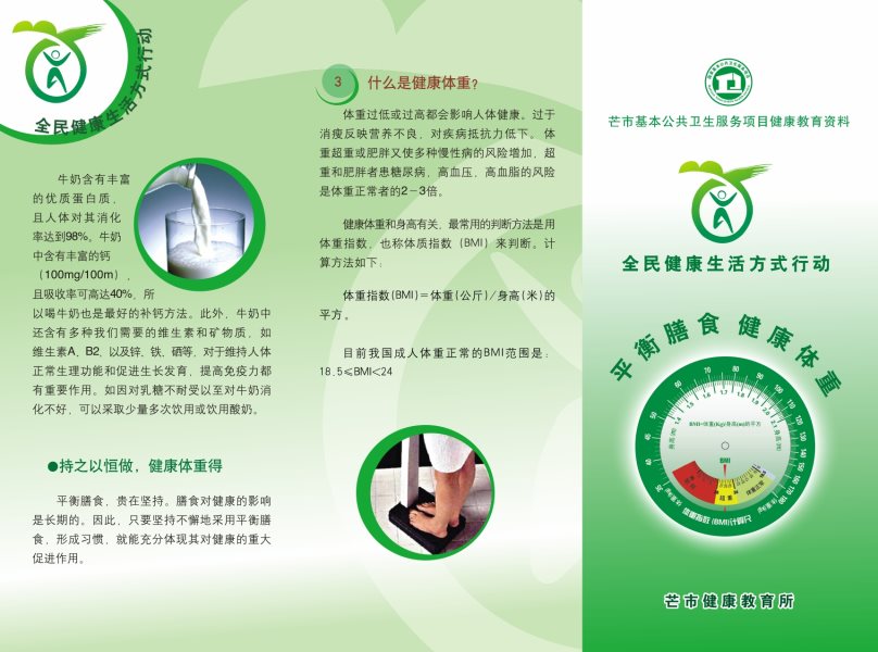 平衡膳食健康体重-1