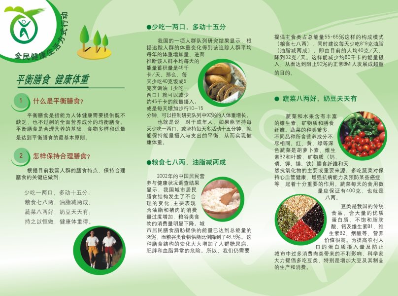 平衡膳食健康体重-2