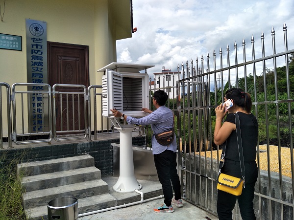 2020.9.27日到遮放台站巡查站台工作2