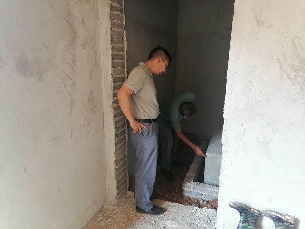 2020年10月14日，局领导班子到国家预警基准站视察项目建设情况3