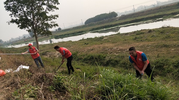 2021年3月26日开展“中国水周”清河行动9
