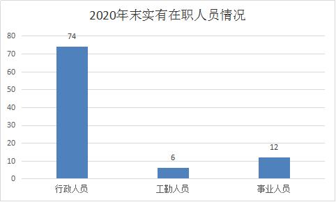 2020年末实有在职人员