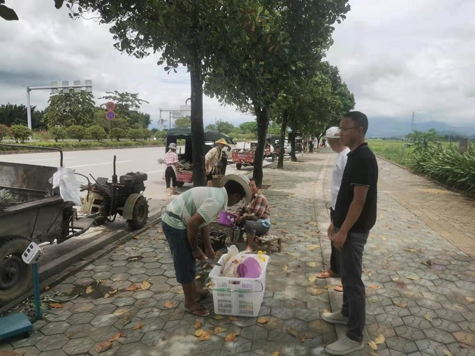 7.27日开展占道经营