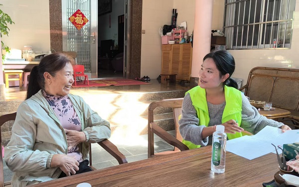 社区社会组织培育发展项目老年骨干入户