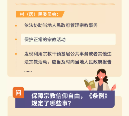 图说《云南省宗教事务条例》4