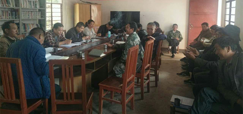 各村工作组及时部署入户工作3