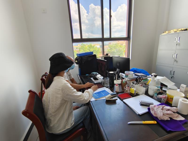 村镇股组织结构专家到遮放镇针对农村经营性自建房安全隐患排查整治工作进行检查。1